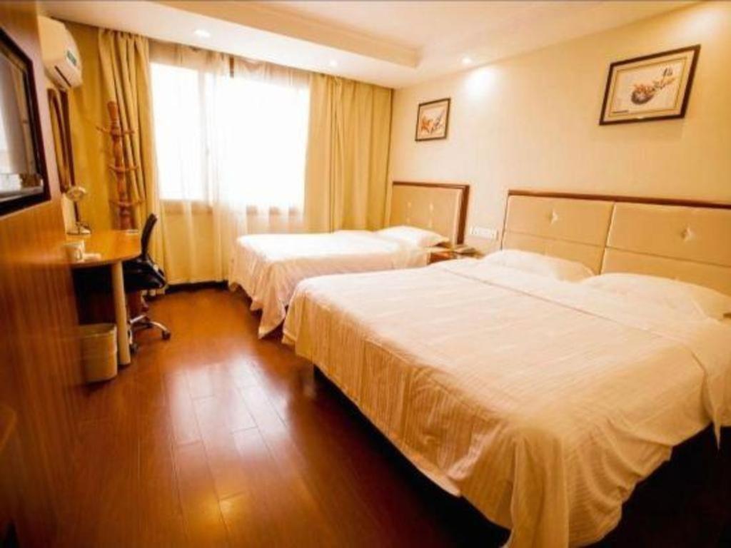 Greentree Inn Suzhou Guanqian Yangyuxiang Metro Station Business Hotel Exterior photo