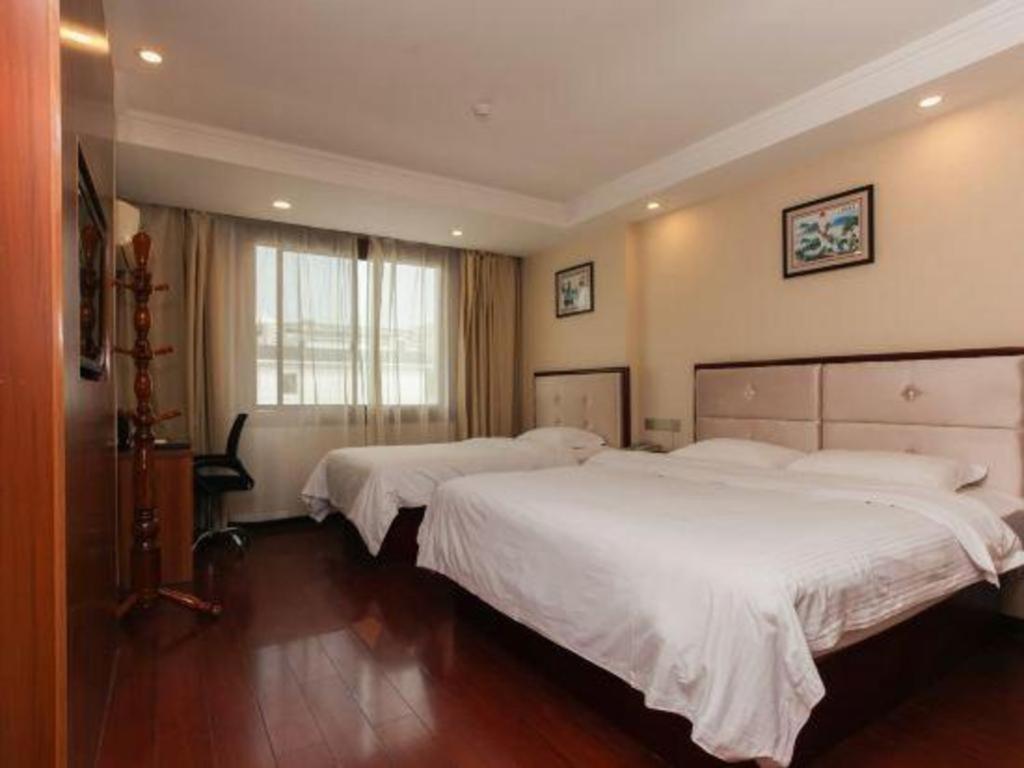 Greentree Inn Suzhou Guanqian Yangyuxiang Metro Station Business Hotel Exterior photo